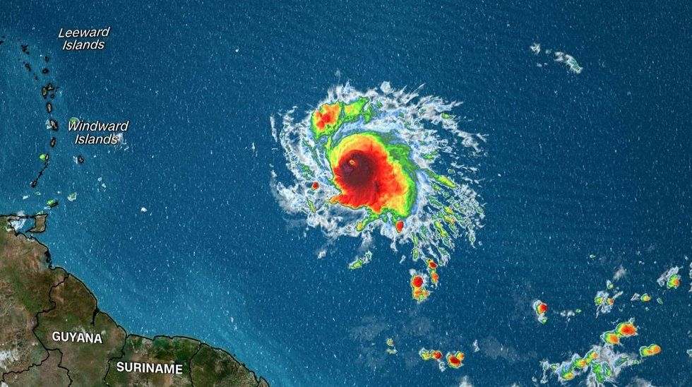 Hurricane Sam is small but mighty