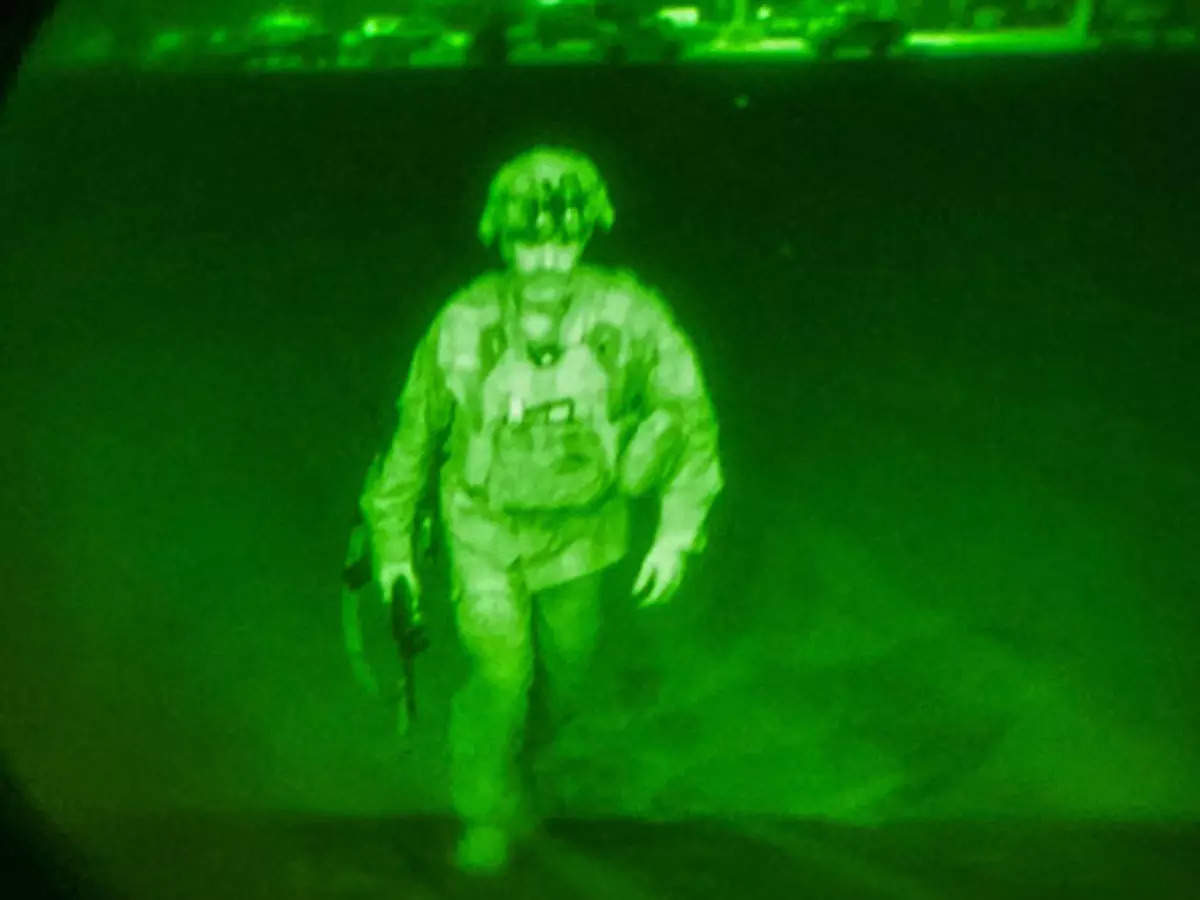 US general's ghostly image