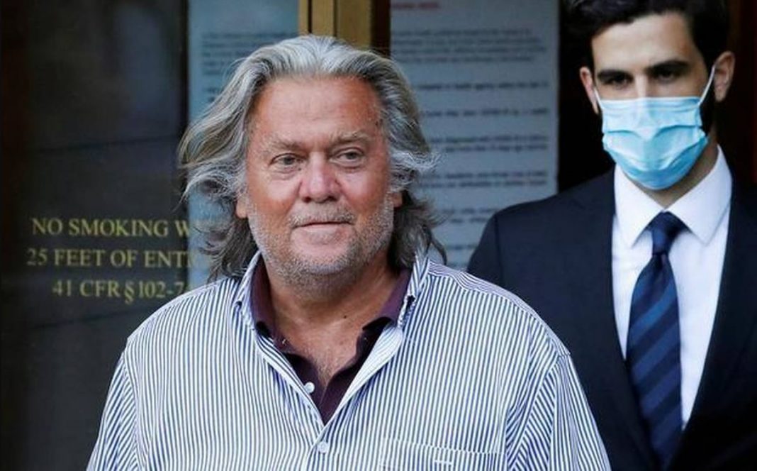 Bannon Indicted on Contempt Charges Over House Capitol Riot Inquiry