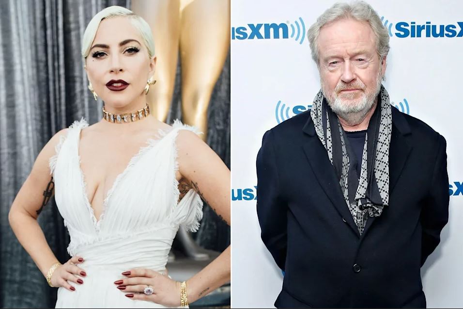 Lady Gaga and Ridley Scott on ‘House of Gucci’