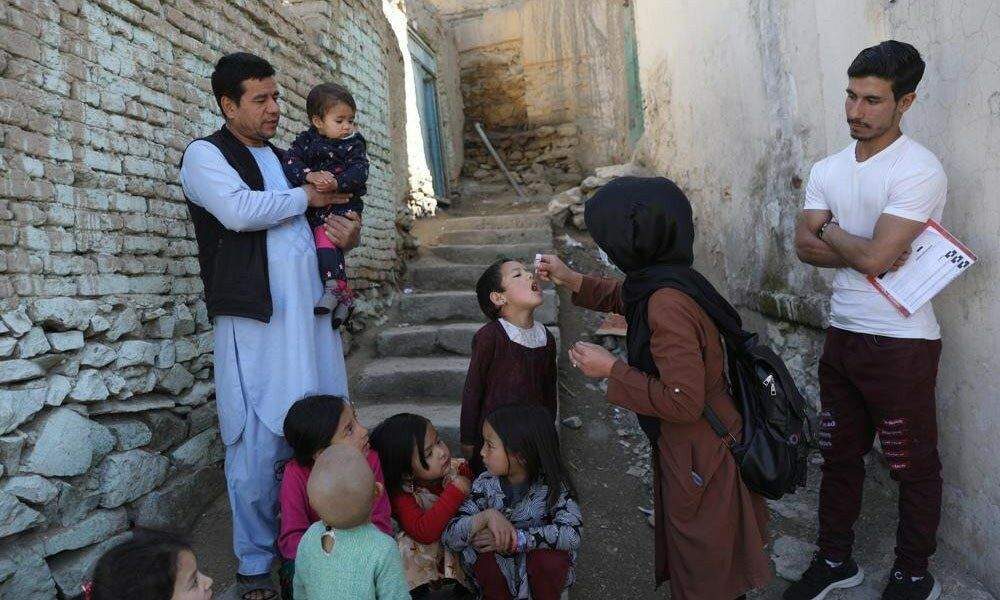 WHO, Unicef launch Afghan polio vaccine campaign (1)