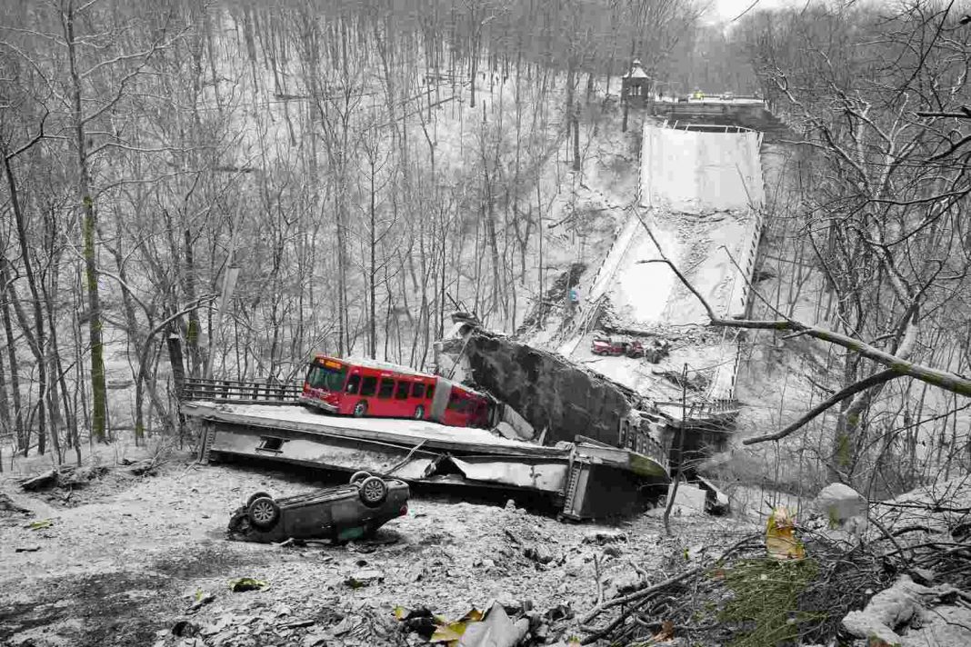 Pittsburgh Bridge Collapses Hours Before Biden Infrastructure Visit