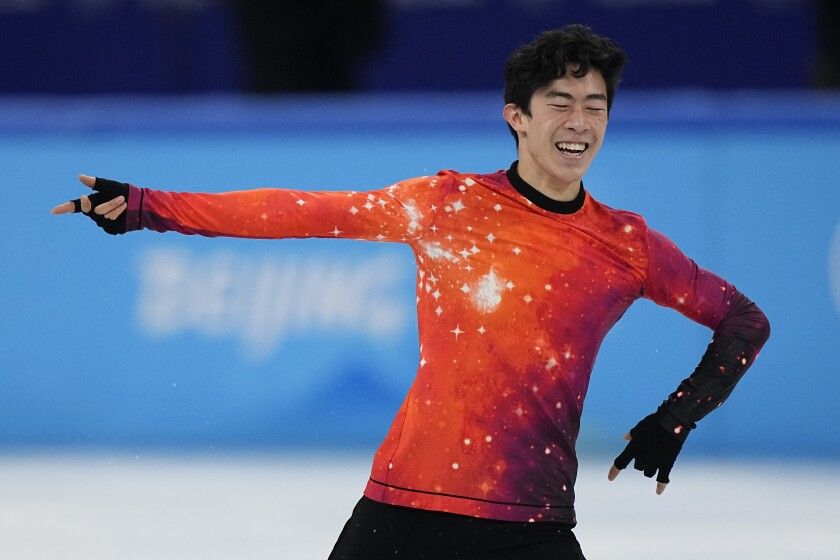 Nathan Chen wins gold at the men’s individual event