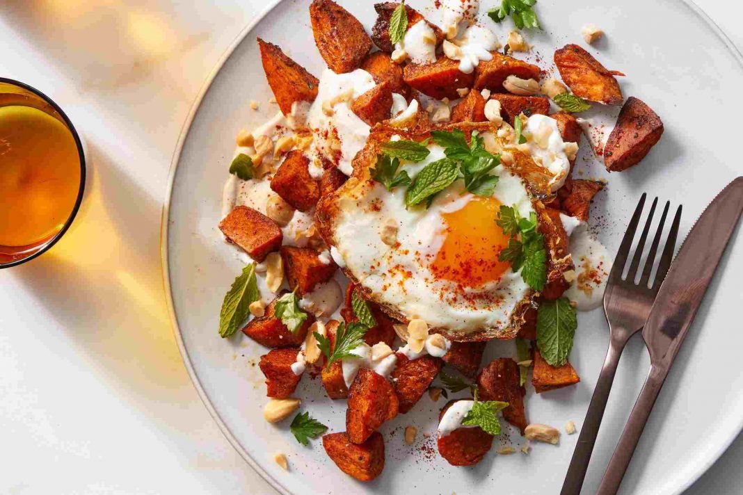 Refresh Your Sweet Potatoes With Fried Eggs