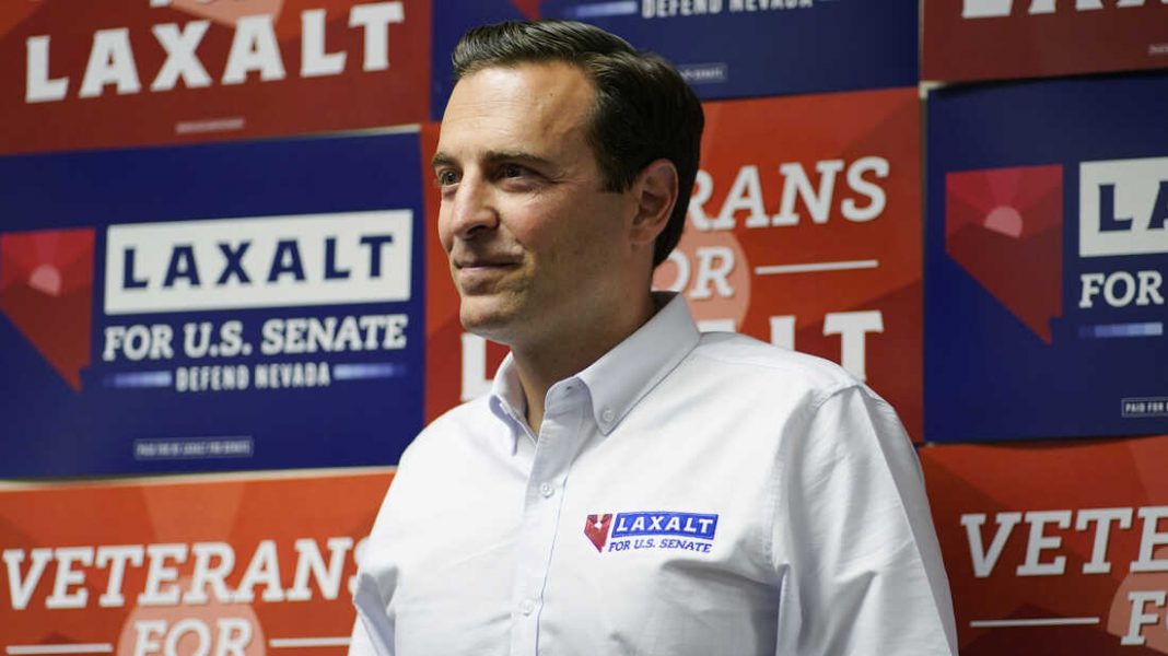 Adam Laxalt wins the Republican Senate primary in Nevada, setting up a high-stakes November fight.