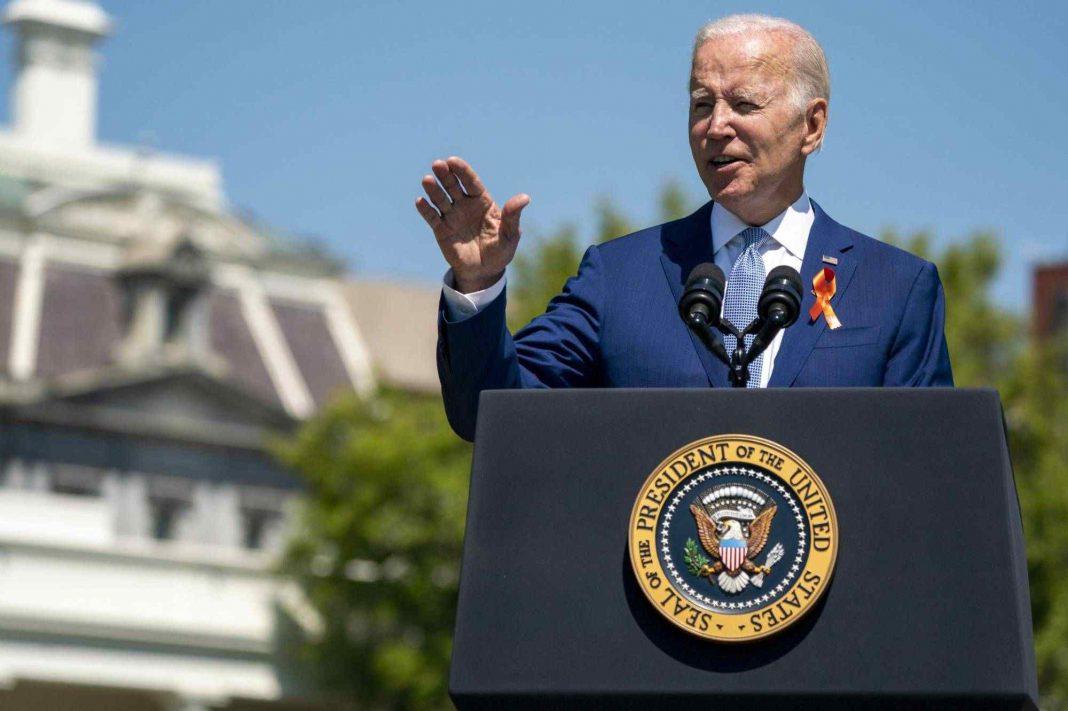 The focus is on Joe Biden's age, which is more than simply a statistic