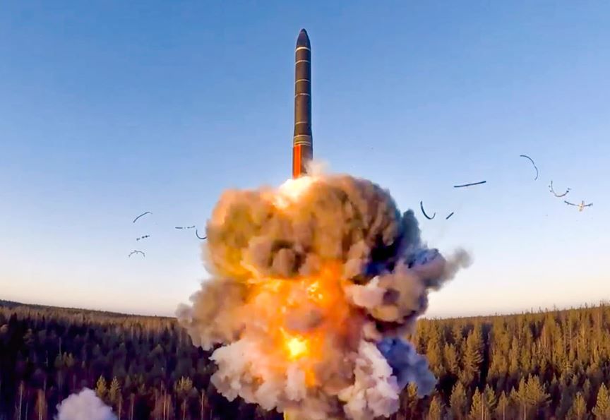 The West is being warned by Russia's missiles to back off their aggression