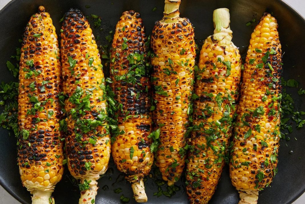 The Greatest Grilled Corn Is Glazed