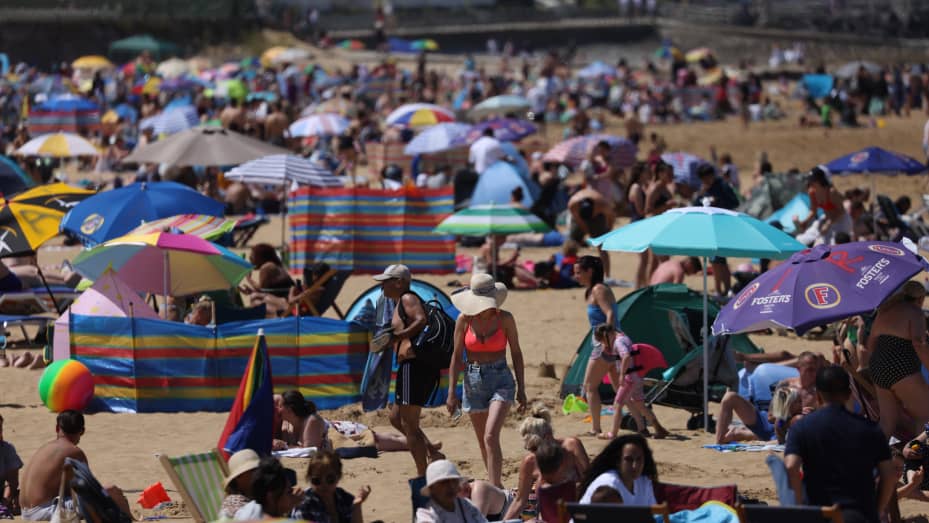 The U.K. reaches a record high, and then starts to cool off