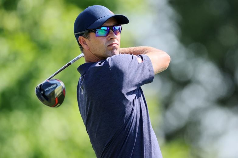 At the star-studded BMW Championship, Adam Scott holds the top spot on the scoreboard