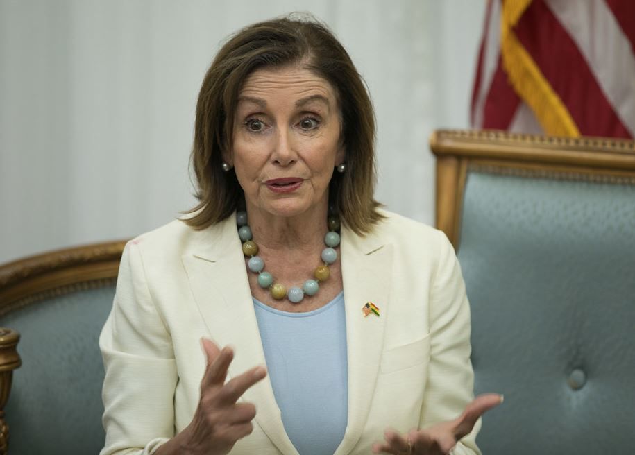 Pelosi has stated that the United States of America will 'not allow' China to isolate Taiwan