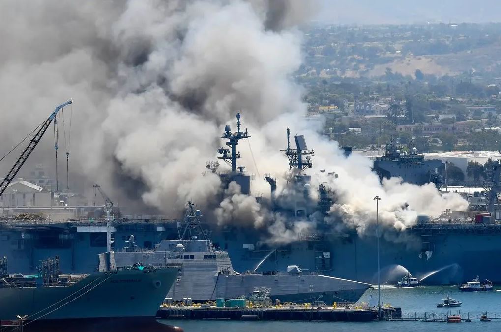 Sailor Acquitted of Setting Fire That Destroyed $1.2 Billion Navy Ship