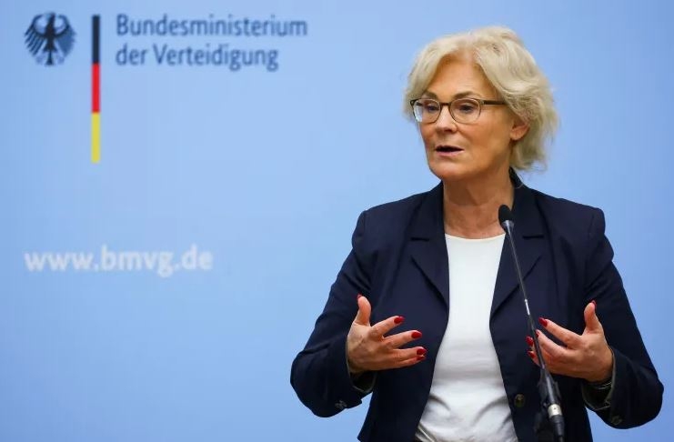 A resignation was announced by Germany's Defense Minister, who cited 
