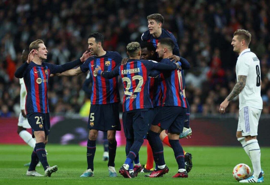 Barcelona Claims Heroic 1-0 Victory Over Real Madrid in Copa del Rey Semifinal First Leg