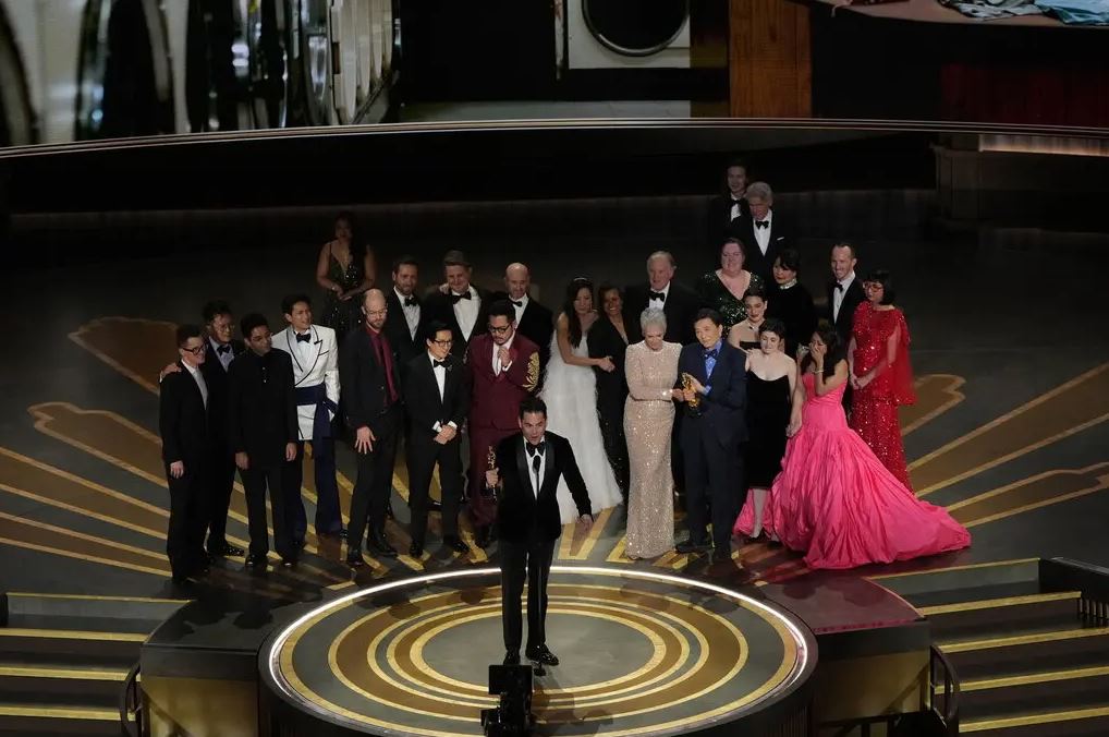 ‘Everything Everywhere All at Once’ is the big winner at the Oscars.