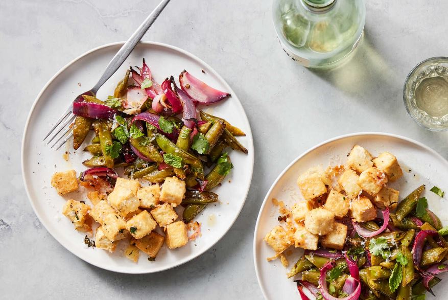 A Cheesy, Crunchy Baked Tofu to Make Right Now