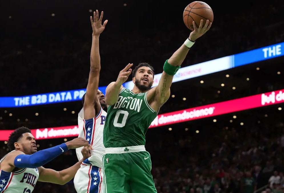 Jayson Tatum Scores 51 as Celtics Rout Sixers in Game 7