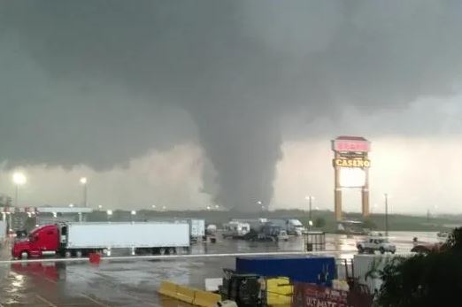 Tornadoes Reported Near Oklahoma City