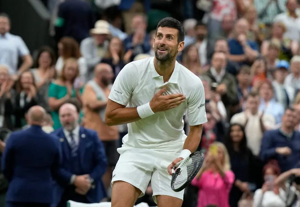 Novak Djokovic Relaxes, and Lands in Another Wimbledon Final
