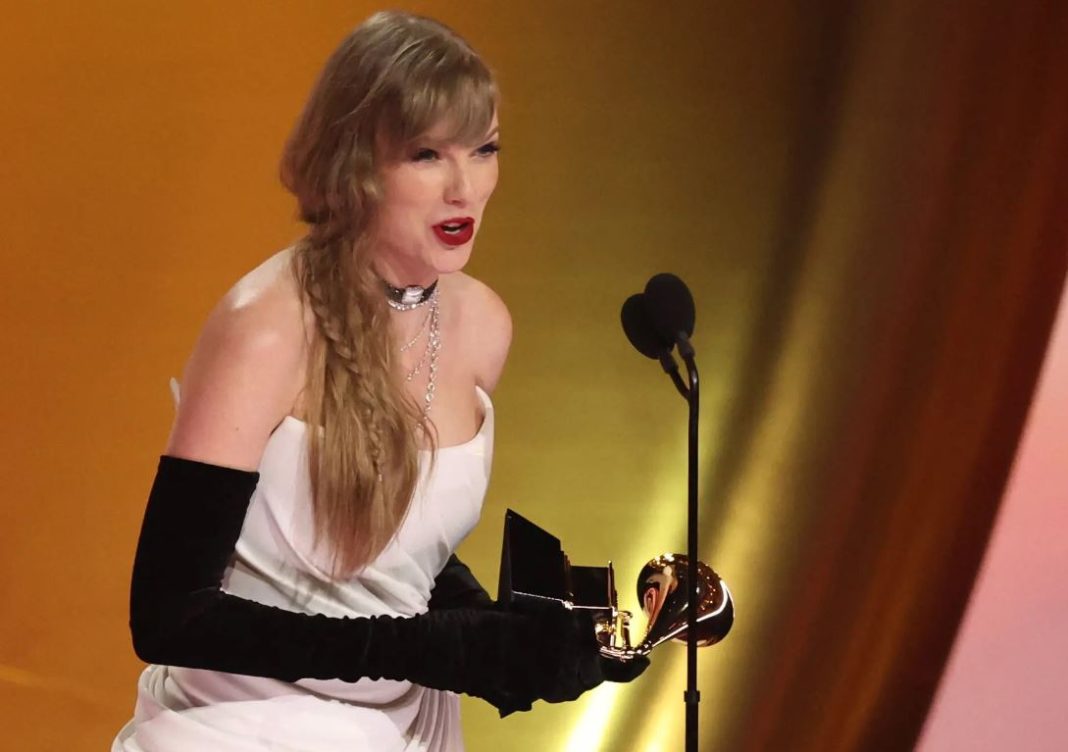Taylor Swift Announces New Album During Grammy Win